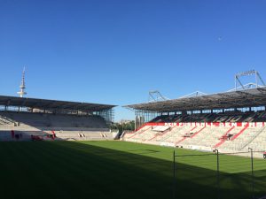 Das Stadion des FC St. Pauli